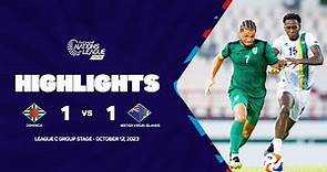Highlights | Dominica vs Britis Virgin Islands | 2023/24 Concacaf Nations League
