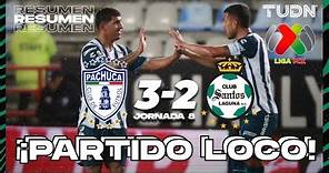 Pachuca 3-2 Santos Laguna - HIGHLIGHTS | Pachuca 3-2 Santos | AP2023-J8 | Liga Mx | TUDN