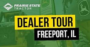 John Deere Dealership Tour: Prairie State Tractor in Freeport, Illinois