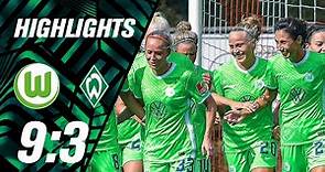 Torspektakel gegen Werder! | VfL Wolfsburg 9:3 SV Werder Bremen | Highlights