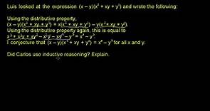 Inductive reasoning (example 2)