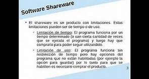Software Shareware y Freeware