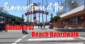 Summertime at The Santa Cruz Beach Boardwalk