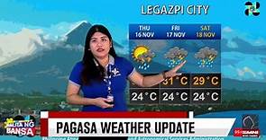 LIVE NOW: PAGASA weather update | November 14, 2023