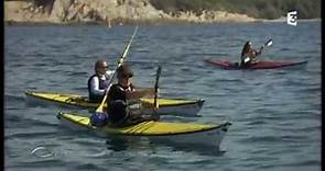Kayak de mer autour de Porquerolles et Port Cros - Emission Thalassa 17 avril 2015