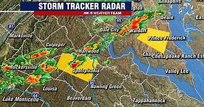 WEATHER RADAR: Severe Thunderstorm Watch as storms move across parts of DC region | FOX 5 DC