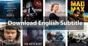 How to Download English Subtitles for Any Movie