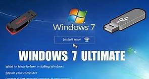 HOW TO INSTALL/DOWNLOAD WINDOWS 7 ULTIMATE - part 2