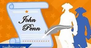 John Penn | Declaration of Independence
