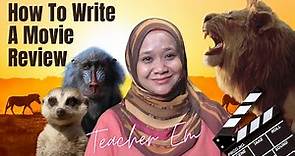 SPM Essay Writing - Movie Review - 🎬🐡🌵 English 1119/2 🦒(NEW Format!)
