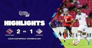 Highlights | Trinidad & Tobago vs United States | 2023/24 Concacaf Nations League