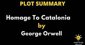 Plot Summary Of Homage To Catalonia By George Orwell - Homage To Catalonia By George Orwell