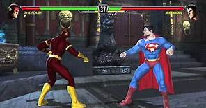 Mortal Kombat vs DC Universe - Arcade mode as The Flash