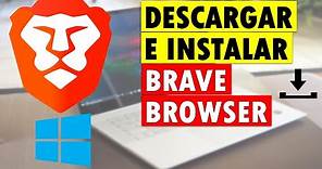 Cómo DESCARGAR Brave para PC en ESPAÑOL ▶ Instalar Brave para Windows 11 / 10 / 8 / 7