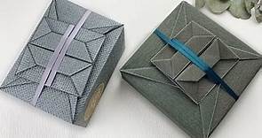 Gift Wrapping | 禮物包裝教學-長形禮物盒包裝紙折法（Step by Step）