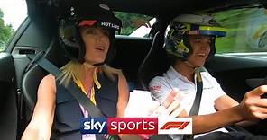 Lando Norris takes Sky Sports F1 presenter on Monza hot lap! 🔥