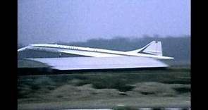 Primera llegada del Concorde a la Ciudad de México 20 octubre 1974