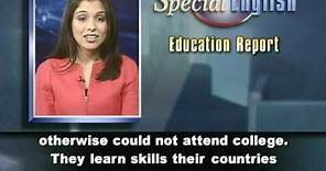 VOA Learning English - Education Report # 393
