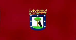 Bandera de Madrid (España) - Flag of Madrid (Spain)
