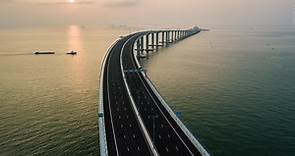 Así puedes cruzar el puente marítimo chino más grande del mundo