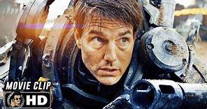 First Battle Scene | EDGE OF TOMORROW (2014) Tom Cruise, Movie CLIP HD