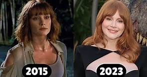 Jurassic World Cast 2015-2023 | Then and Now