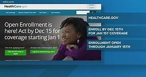 Enrollment now open for Affordable Care Act coverage