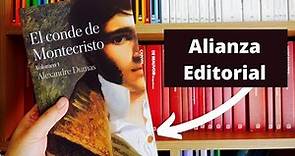 Unboxing: El Conde de Montecristo de Alejandro Dumas (Edición Alianza editorial)