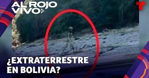 Captan supuesto extraterrestre caminando por un río de Bolivia