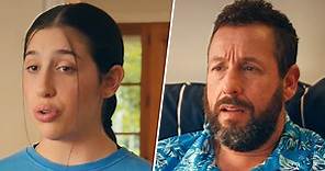 See Adam Sandler’s daughters in trailer for his new movie