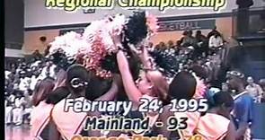 Mainland High School 1995 Boys Basketball State Championship Highlighs