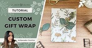 How To Make Unique DIY Gift Wrapping Tutorial Using Recycled Paper