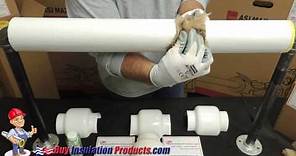 How to Insulate a Pipe Union with a PVC Union Cover