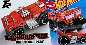 BackDrafter Hot wheel car Unbox and play