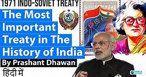 1971 war India Russia Defence Pact Explained | Current Affairs