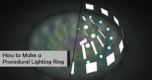 How to Make a Procedural Lighting Ring - Houdini Tutorial