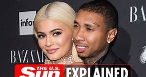 When did Kylie Jenner date Tyga and how long were they together?