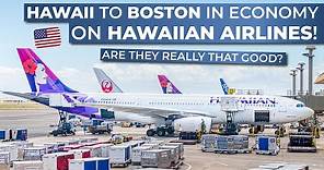 TRIPREPORT | Hawaiian Airlines (ECONOMY) | Airbus A330-200 | Honolulu - Boston