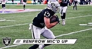 Hunter Renfrow: "I saw you looking at Harry Kane" | Mic'd Up | Raiders