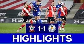 Jonny Evans Goal Earns Foxes St. Mary's Point | Southampton 1 Leicester City 1 | 2020/21