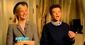 Elle Fanning and Colin Ford - Access Hollywood Interview