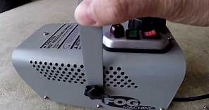 Fog Machine (400 watt) Demonstration-HD 60fps