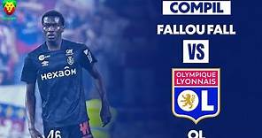 Fallou Fall vs OL | Stade de Reims DEBUT