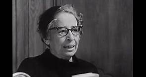 汉娜·阿伦特：有关瓦尔特·本雅明 Hannah Arendt: On Walter Benjamin 1968 Lecture