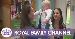 Kate and Will Bounce the Babies in Scotland