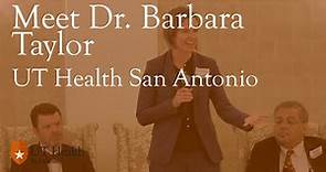 Meet Dr. Barbara Taylor