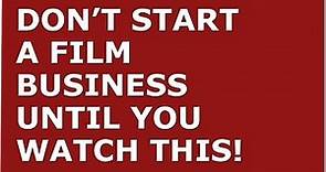 How to Start a Film Business | Free Business Plan Template Included