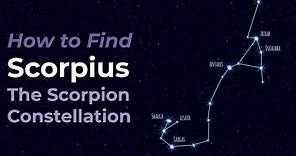 How to Find Scorpius the Scorpion - Constellation of the Zodiac