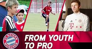 From Youth to Pro - Thomas Müller's Remarkable Career at FC Bayern!