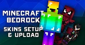 How to Use & Upload Skins in Minecraft Bedrock / Windows 10 Edition